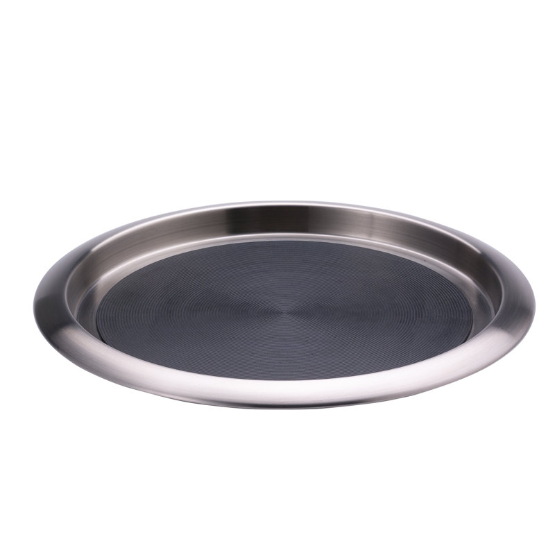 Service Ideas Stainless Steel, Stackable Serving Tray Wayfair